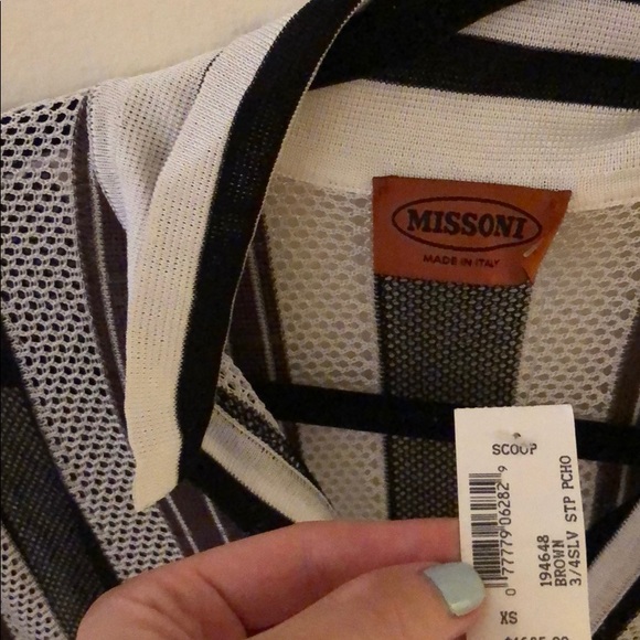Missoni cover up/ top. Fits xs-s - Picture 2 of 2